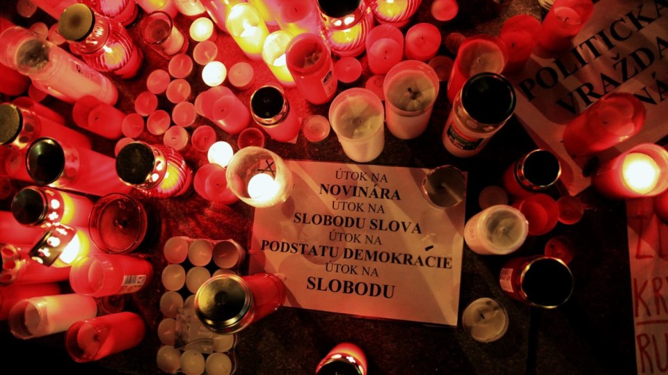 Vzpomínka na slovenského novináře Jána Kuciaka